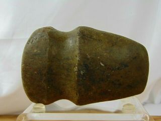 Authentic Native Kentucky Tennessee Flint Stone Full Groove Axe Head Artifact 3
