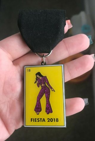 2018 Selena Loteria Fiesta Medal