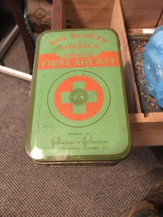 Vintage Boy Scout First Aid Kit