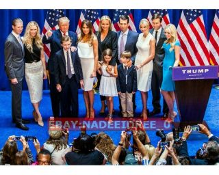 First Lady Melania President Donald Trump Family United States Usa 8x10 Photo