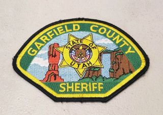 Garfield County Utah Sheriff Shoulder Patch