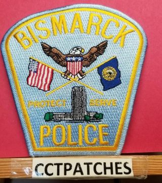 Bismarck,  North Dakota Police Shoulder Patch Nd