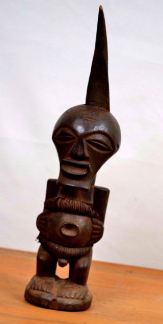 African Arttribal,  Songye Fetish Statue From Kasai Drc Congo