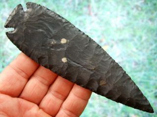 Fine 5 7/8 inch G10 Ohio Lost Lake Point with Arrowheads Artifacts 2