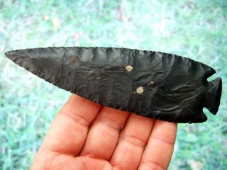 Fine 5 7/8 inch G10 Ohio Lost Lake Point with Arrowheads Artifacts 3