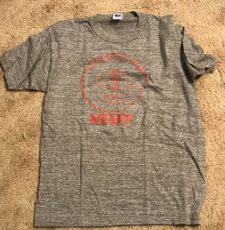 Will Rogers Council Day Camp Staff T - Shirt Medium Oklahoma Rc5