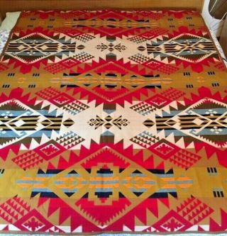Pendleton Indian Blanket W/tags Beaver State Indian Blankets 64 X 80