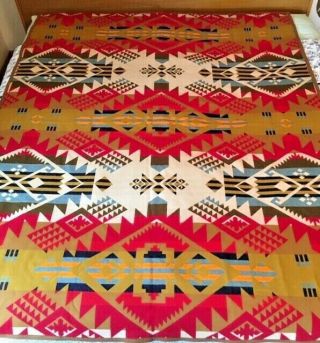 PENDLETON INDIAN BLANKET w/Tags Beaver State Indian Blankets 64 x 80 2