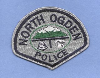 Utah - North Ogden Police Dept - Beehive - Liberty Bell - Snowcapped Mtns