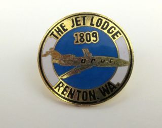 Elks Bpoe Club Lodge The Jet Lodge Renton Wa 1809 Airplane Pin Jewelry