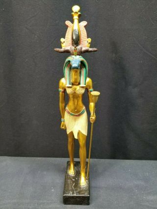 Agi Artisans Guild International Nehebka Egyptian Statue 8