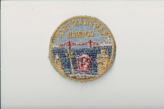 1950 ' s San Francisco Council Round Patch Boy Scout BSA CSP [CM0563] 2