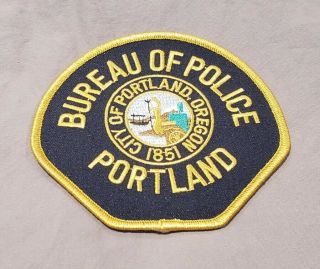 Portland Oregon Police Shoulder Patch