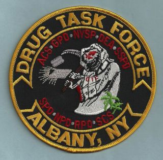Dea Albany Drug Enforcement Task Force Shoulder Patch