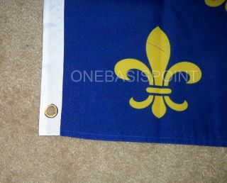 3 ' x5 ' Fleur De Lis Flag French Cajun Creole Party Louisiana Banner France 3x5 3