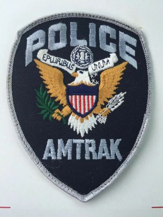 Amtrak Police Railroad Train patch 3