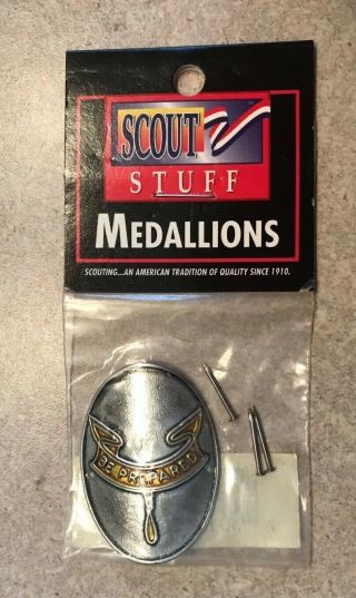 Boy Scouts Second Class Scout - Hiking Staff / Stick Medallion - In Package