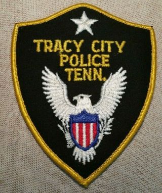 Tn Tracy City Tennessee Police Patch