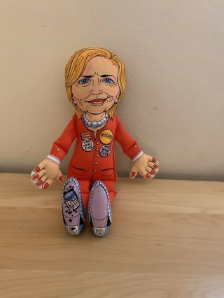 Fuzzu Hillary Clinton Presidential Parody Doll 15” Hillarious