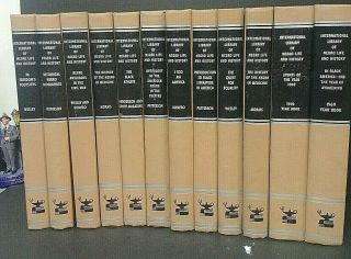 1967,  International Library Of Negro Life & History 9 Volumes And 2 Year Books