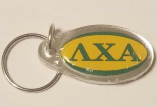 Lambda Chi Alpha Keychain Key Ring Letters Key Chain Reflective Tear Drop