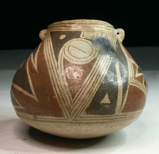 Old Vtg Native Mata Ortiz Casas Grandes Indian Revival Pottery Olla Vase Pot