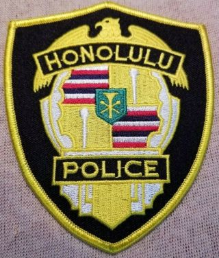Hi Honolulu Hawaii Police Patch