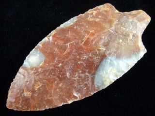 Fine Authentic Grade 10 Florida Putnam Point With Indian Arrowheads