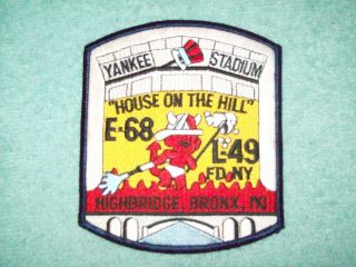 York City Fire Department Patch - Fdny - Engine 68 - Ladder 49