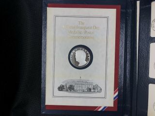 Jimmy Carter 1977 The Official Inaugural Day Medallic/postal Commemorative Coin