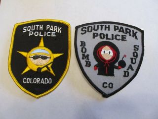 Colorado South Park Police Patch & Bomb Squad