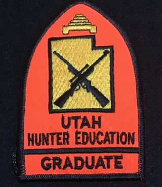 Early Issue Utah Ut Hunter Education Graduate Patch
