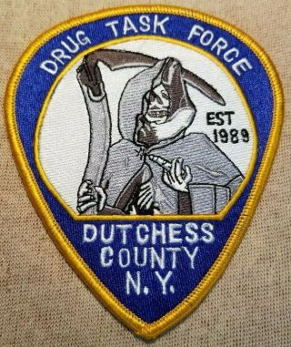 Us Dutchess County Drug Task Force Patch