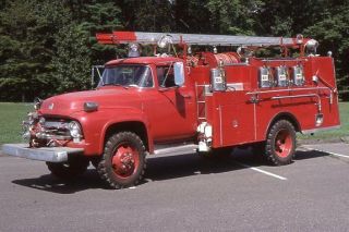 Windsor Ct Combustion Engineering 1956 Ford Pumper - Fire Apparatus Slide