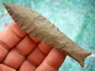 Fine Thin 3 7/8 Inch G10 Tennessee Beaver Lake Point With Arrowheads