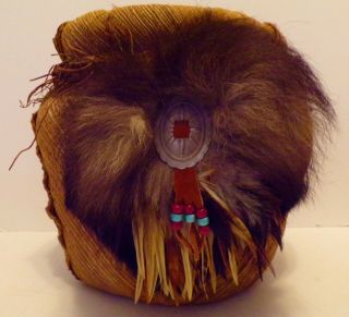 Primal Cherokee Indian Native American River Cane Basket By Dale & Karen Shade