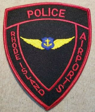 Ri Rhode Island Department Of Airports Police Patch