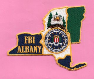 C13 Gman Fboi Albany York Jttf Joint Terror Hrt Police Patch Taskforce Fed