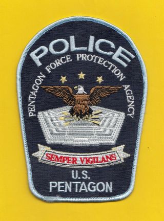 C22 3 Rare Old Federal Police Patch Washington Dc Military Pfpa Agent Pentagon