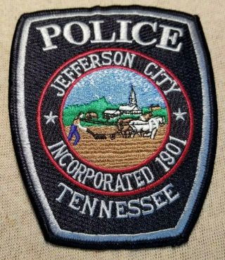 Tn Jefferson City Tennessee Police Patch