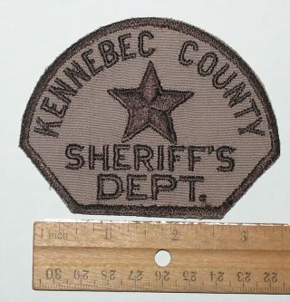 Very Old Kennebec County Sheriff 