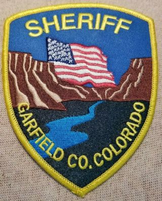 Co Garfield County Colorado Sheriff Patch