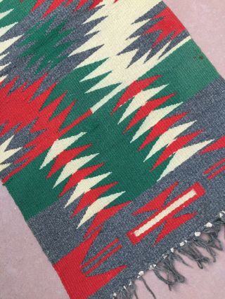 17/35 Inch Navajo Germantown Rug Blanket Weaving 2