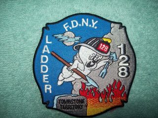 York City Fire Department Patch - Fdny - Ladder 128