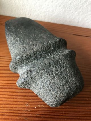 Large Exceptional Native American Grooved Stone Ax