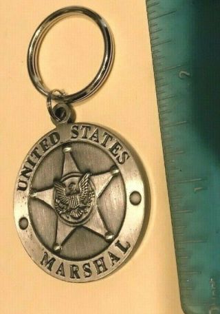 United States Us Marshal Key Chain Collectible Department Of Justice Doj