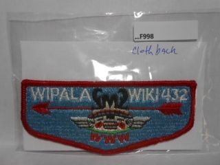 Wipala Wiki Lodge 432 Cloth Back F998