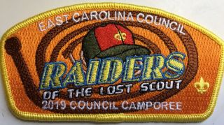 Csp East Carolina Council 2019 Council Camporee Raiders Of The Lost Scout.  Limi