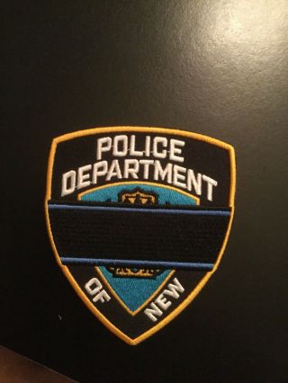 Ny Nyc “rare” Police Blue “highly Collectible” Patch