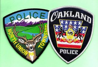 2 Pennsylvania - Oakland Police Dept & North Union Twp Pd (deer)